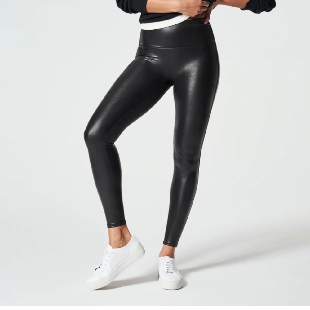 Like new Spanx faux leggings!